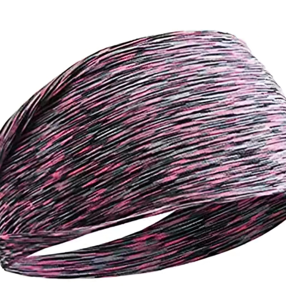 Elegant Pink and Black Women's Headband